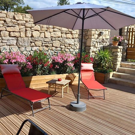 Chez Daniele Chambre Avec Jacuzzi Et Terrasse Privee Murs  Eksteriør billede