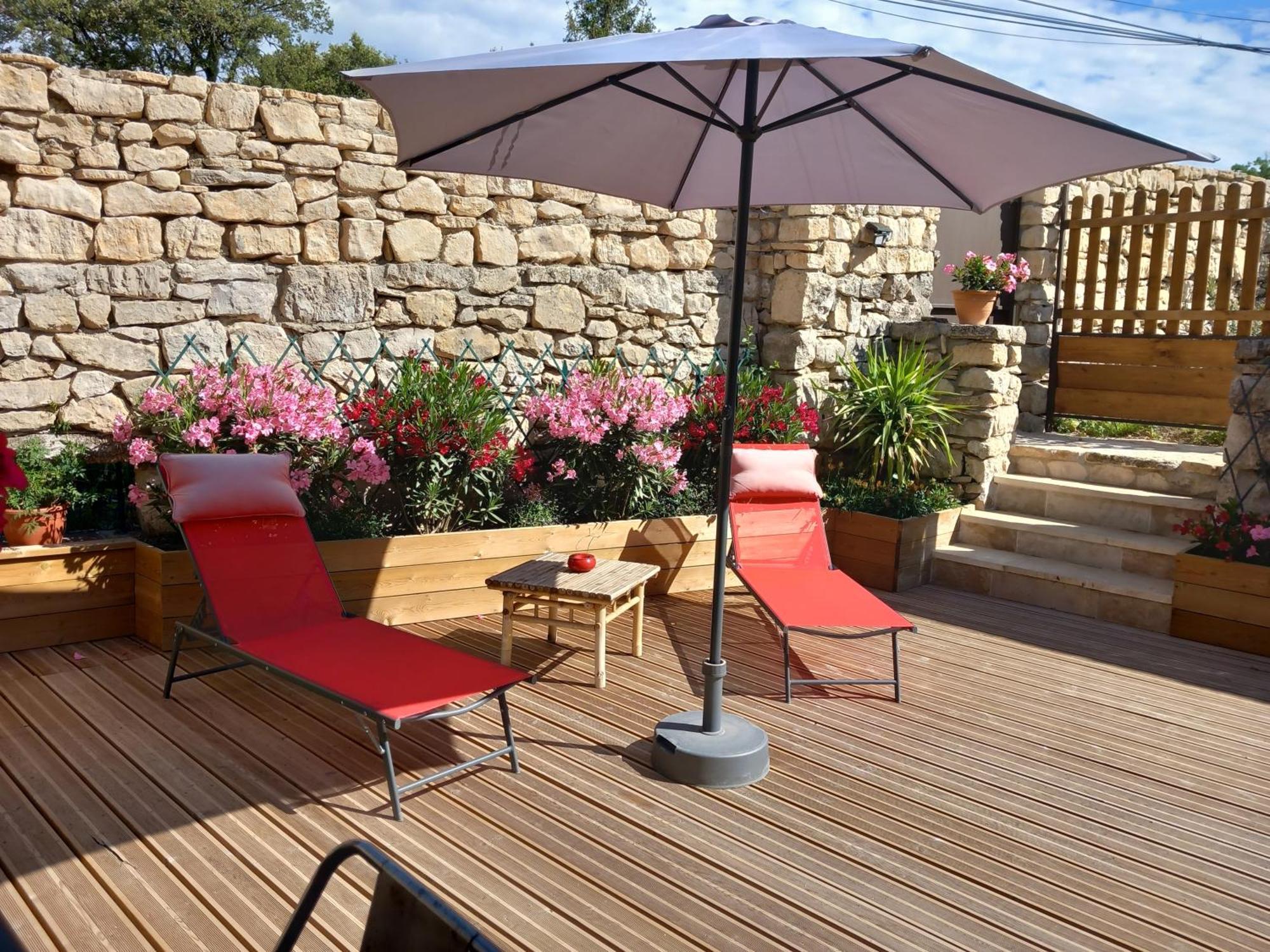 Chez Daniele Chambre Avec Jacuzzi Et Terrasse Privee Murs  Eksteriør billede