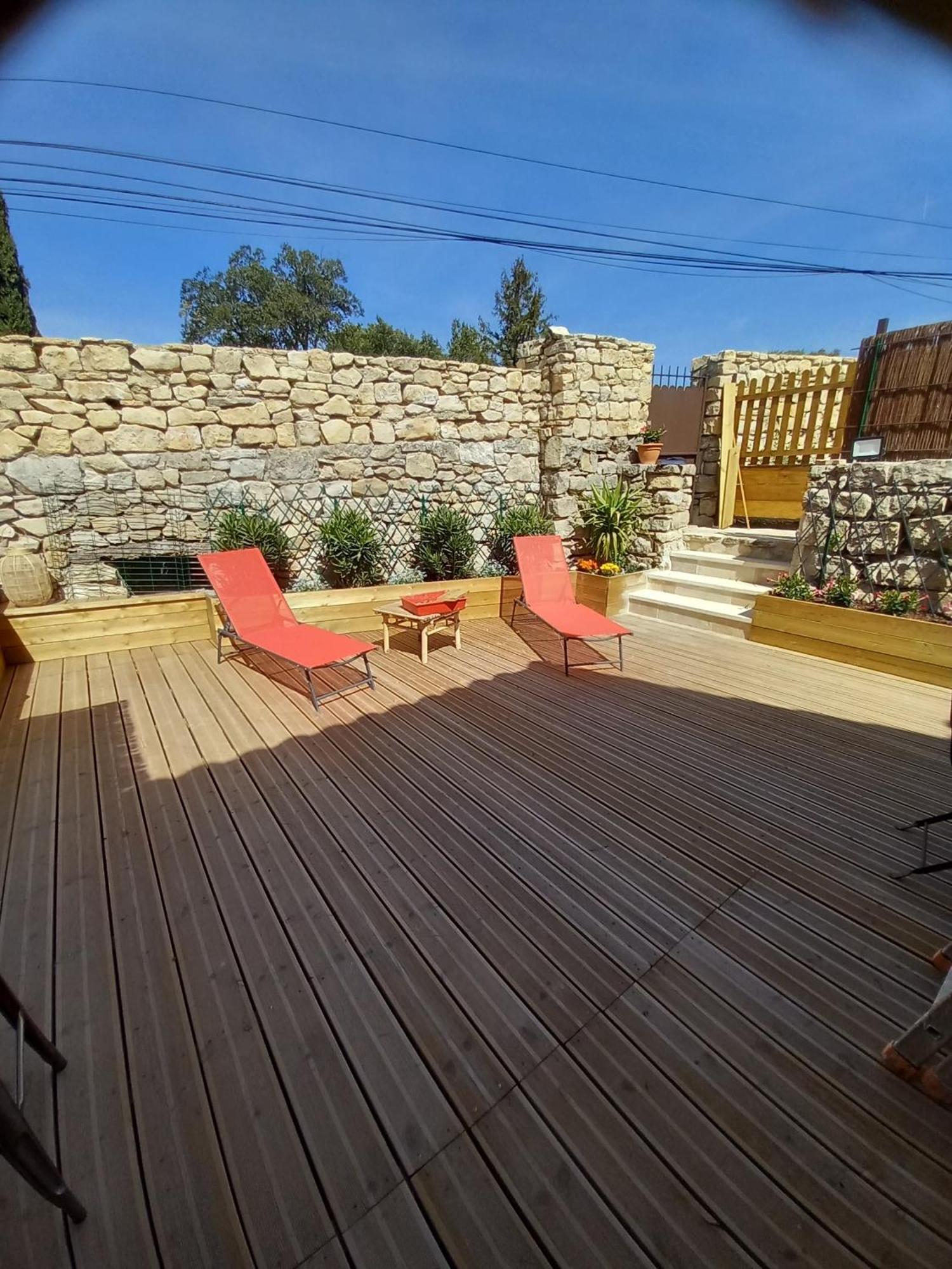 Chez Daniele Chambre Avec Jacuzzi Et Terrasse Privee Murs  Eksteriør billede